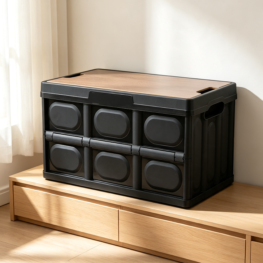 Black Multifunctional Outdoor Storage Box