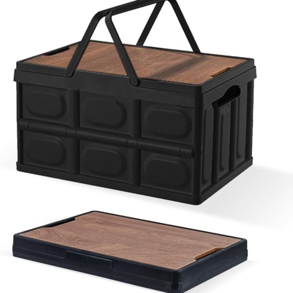 Black Collapsible Crate Lid Handle