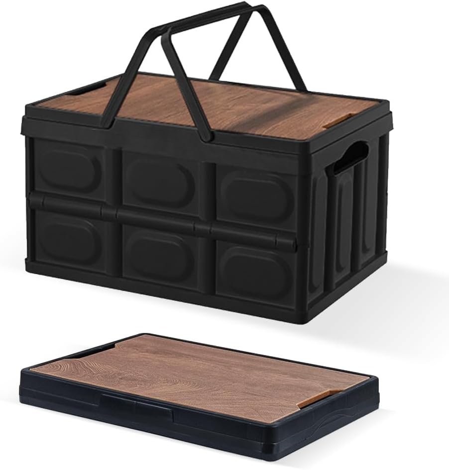Black Collapsible Crate Lid Handle