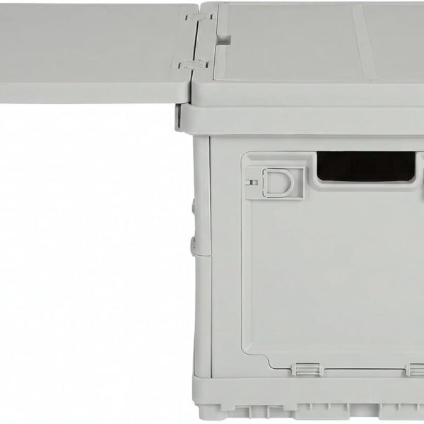 Foldable Camping Table with Storage Compartment