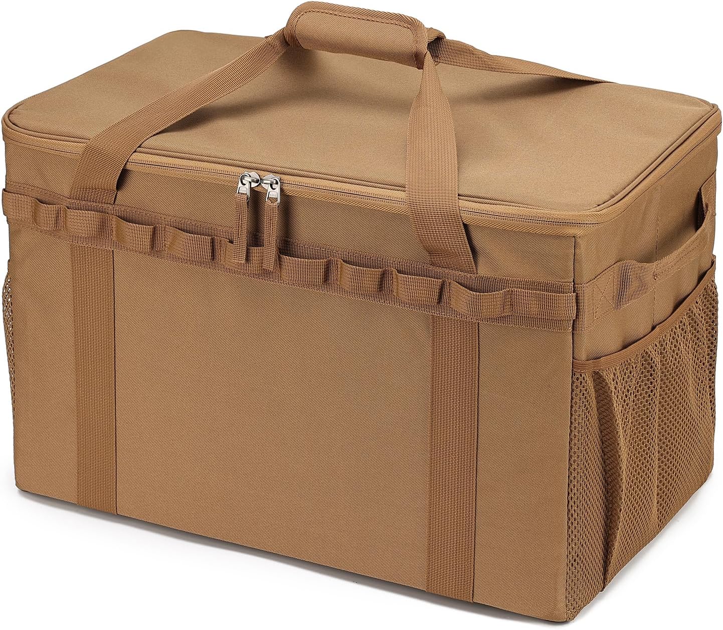 Coyote Brown Tactical Camping Tote Bag
